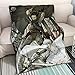 QTRT Berserk-Griffith VS Guts 3D Printed Decke Cartoon Anime Charaktere weichen Plüsch-Flanell-Decke Quilt Anime Fans Otaku Geschenk Bedding (Color : Flannel, Größe : 70x100cm)