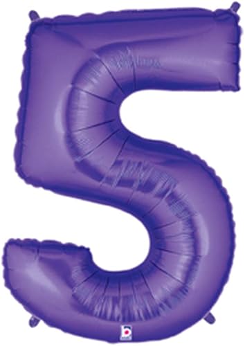 Betallic 15845PB Número 5-Púrpura Megalón, 40"