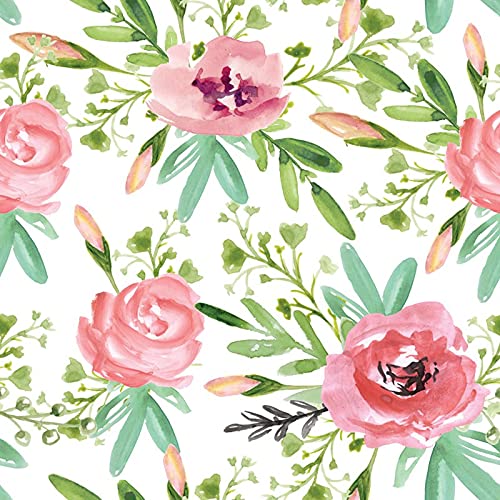 Fotomurale flores acuarela Magic-Stick 152x104 cm para pared 3