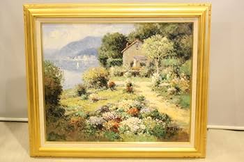 Amazon.co.jp: d-4461 Pierre RONET ピエールロネット 油彩 F20