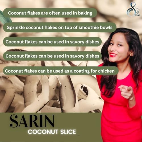 Image of NATURAL DRY COCONUT (COCONUT FLAKES, 400GM)