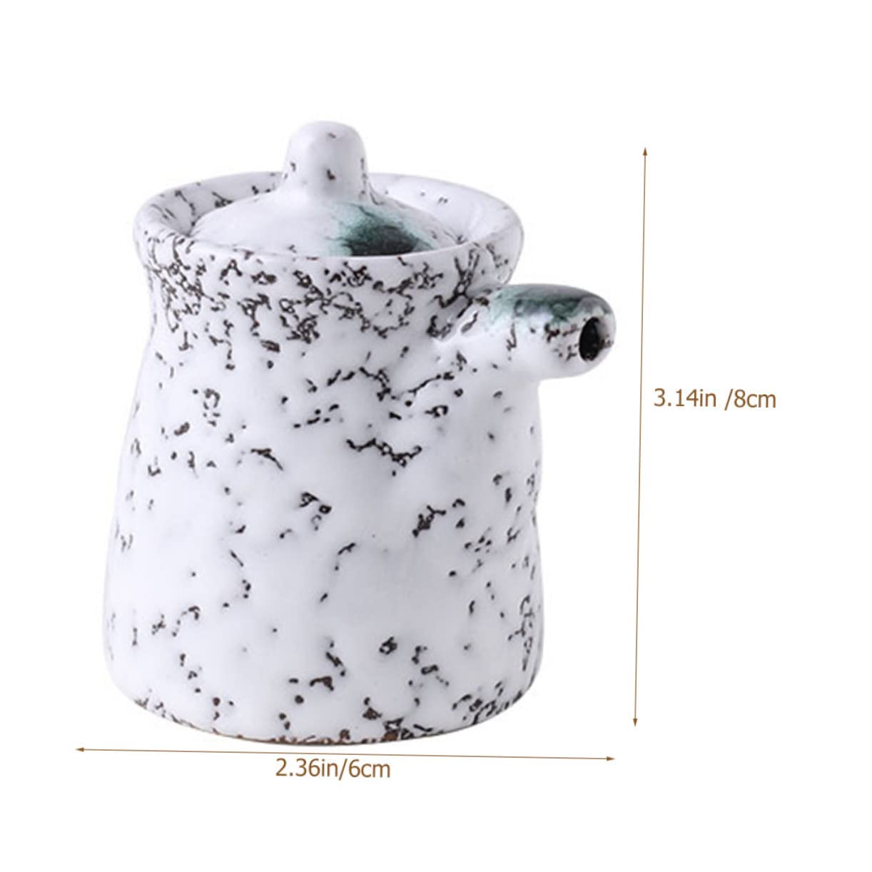 HOLIDYOYO Delicate Condiment Jar Versatile Vinegar Dispenser for Home Restaurant and Buffet Fine Workmanship Easy to Use Sealed Design for Oil and Soy Sauce