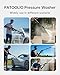 Pressure Washer, Patoolio Power Washers with Foam Cannon 4200PSI for Fences/Patios/Decks/Patios and Cars Powerwasher