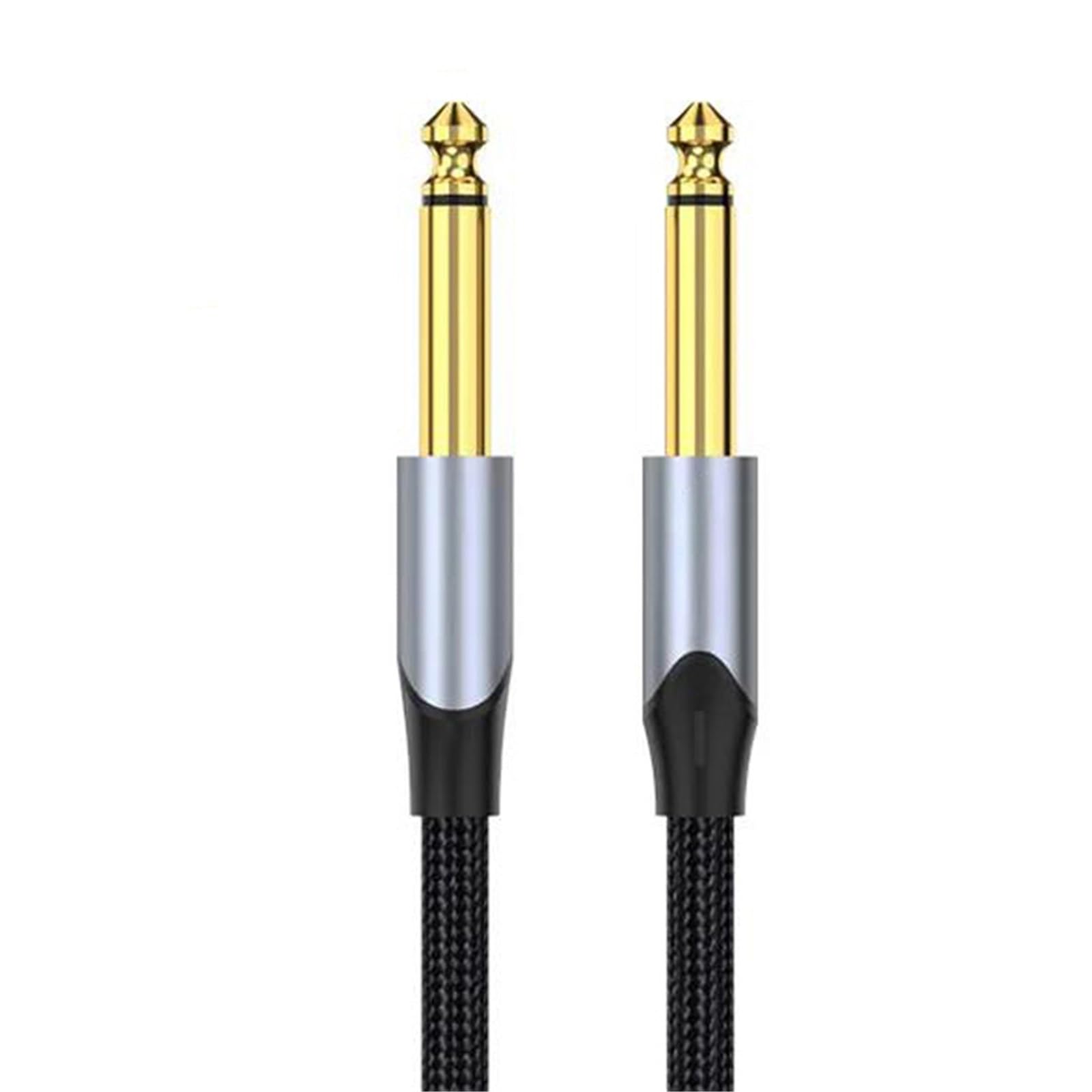 Kabel Gitarowy 6,35 Mm Do Głośnika Ze Wzmacniaczem Miksującym Stereo | Kabel do gitary(Alloy BAS,5m)