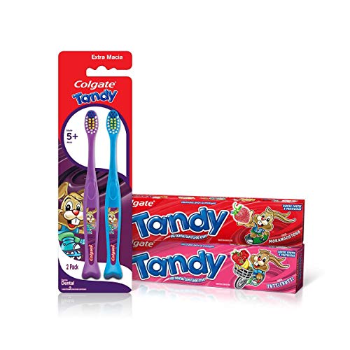 Kit Escova e Gel Dental Infantil Colgate Tandy 4 unidades Promo 2 Escovas Dentais e 2 Géis Dentais 5