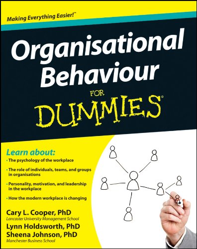 Organisational Behaviour For Dummies eBook : Cooper CBE, Sir Cary ...