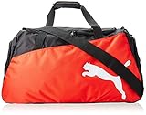 Puma Unisex Sporttasche Pro Training One Size (L 61 x W 31 x H 29 cm) 47 liter, Mehrfarbig (Black/Puma Red/White), 072938 02