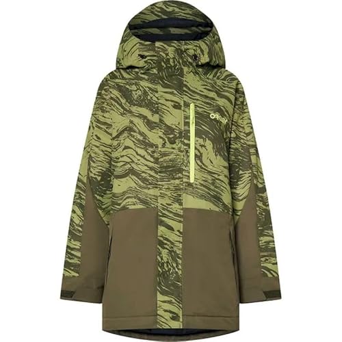 [I[N[] FOA500472 WMNS TNP TBT INSULATED JACKET, (73P) DUALITY SWIRL DBL GREEN, US M TCY ({ L TCY)
