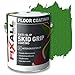FIXALL Skid Grip Anti-Slip Paint, 100% Acrylic Skid-Resistant Textured Coating - F06555 - 1 Gallon, Color: Emerald