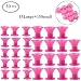 Hair Curlers Silicone Hair Care Rollers 30PCS No Clip Hair Style Rollers Soft Magic DIY Curling Professional Hairstyle Tools Hair Accessories No Heat No Damage to Hair
