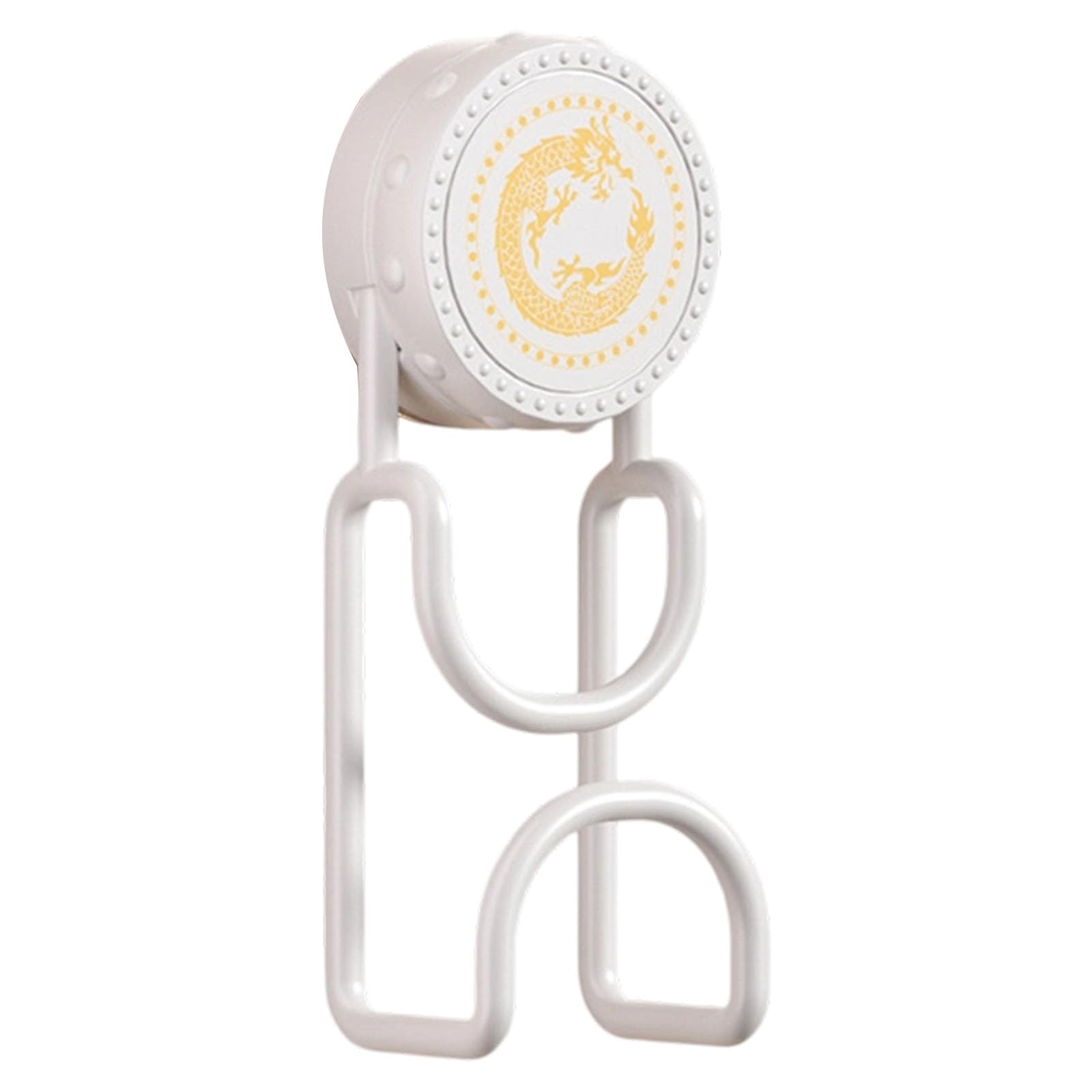 Woedpez White Wall Hook With Strong Suction Technology Rustproof Stainless Steel Bathroom Shelf Alternative For Decoration Stainless Steel Wall Hook