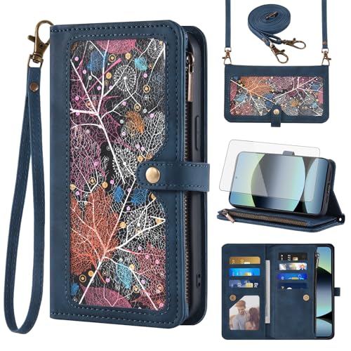Coque Xiaomi Redmi Note 14 5G intégrale avec fermeture éclair et cartes
