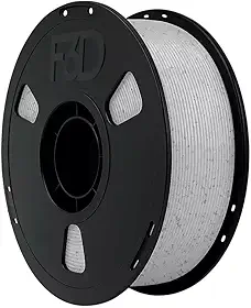 F3D Brasil Filamento PLA Premium Granito 1kg Material para Impressão 3D