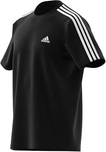 Miniatura 9 de adidas Hombres 3S Sj Cuello Redondo Manga Corta Casual Tops Casual - Gris