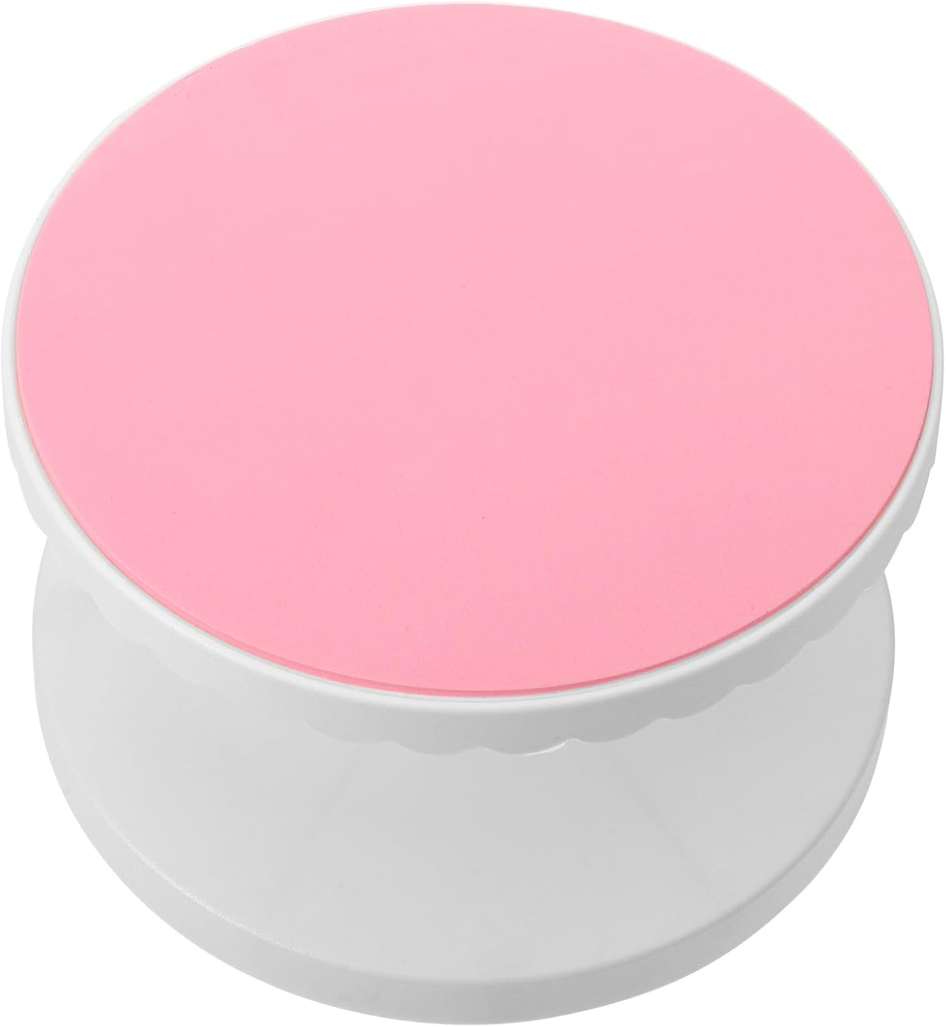Cake Decorating Turntable Manual Cake Stand Rotating Base Marble Stand for Wedding and Baking