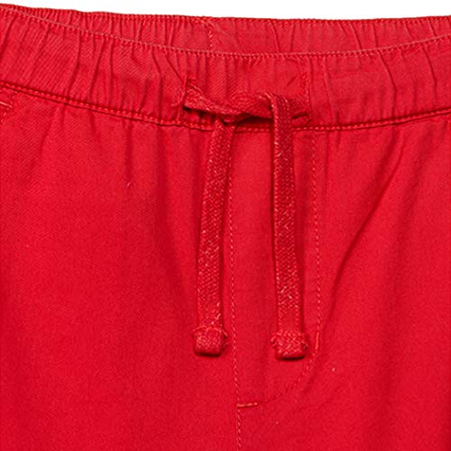Image of Amazon Brand - Jam & Honey Boys' Shorts (JHSS20BSHO003 Red 6-7 Years)