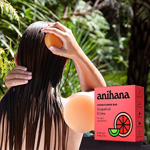 Anihana Conditioner Bar | Grapefruit And Lime - Softening Hair Conditioner For Dry, Damaged & Colored Hair - 2.1 Oz (Up To 80 Uses) #TOP2