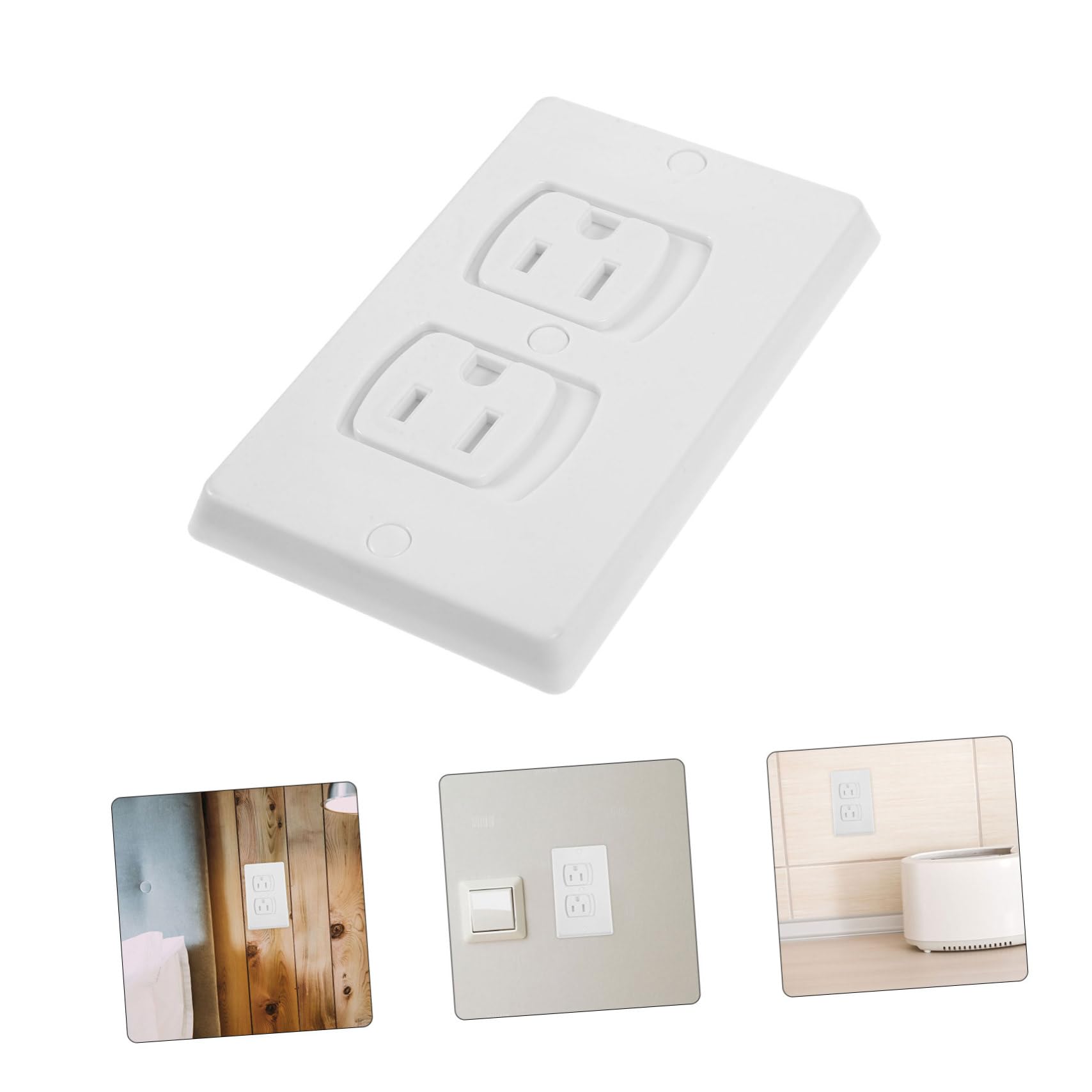 Hohopeti 10 Uds Enchufe Cubiertas Enchufe Eléctrico Cubiertas Enchufe Enchufes Pared Cubierta Corriente Cubierta Corriente