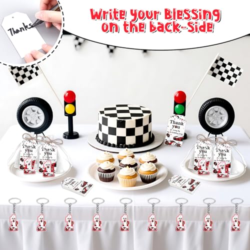 Image of Party Favors Theme Baby-Shower Keychain Set