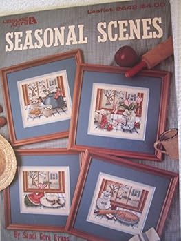 Seasonal Scenes Cross Stitch Chart Craft Book (Leaflet 2442)