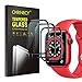 Produktbild [3-Stück] Kompatibel mit Apple Watch Series 6/5/4/ SE 40MM Schutzfolie, 3D Gebogene Vollabdeckung Schutz Displayschutzfolie, Anti-Kratz, WasserdichtHD, Anti-Öl, Ultrabeständig, Displayschutzfolie