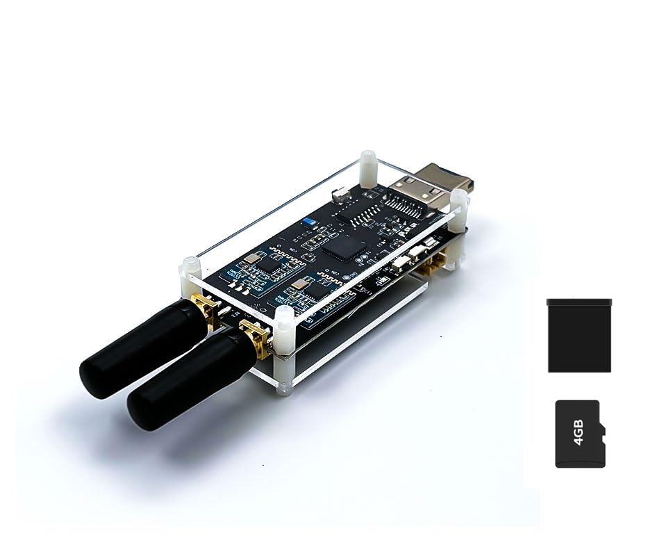 Evil Crow RF V2 Radio Frequency Module Board with Acrylic Case, 300MHz-348MHz, Wireless Signal Transceiver, RF Testing & Security Research Platform for IoT and Hacking Projects
