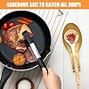 VanlonPro Stainless Steel Spoon Rest, Spatula Ladle Holder, Stainless Steel Utensil Spoon Rest Holder, Brushed Finish, Dishwasher Safe 9.8 x 3.7 Inch (Gold 1PC) #1
