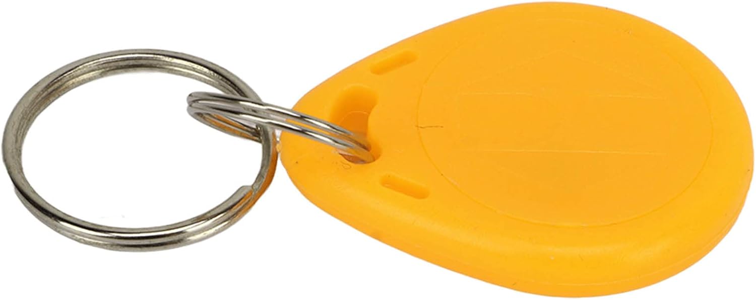 100 Pcs Door Lock Key Fobs 125KHz Read Only Contactless Proximity ID Card Access Control Tag - Compact & Waterproof Design