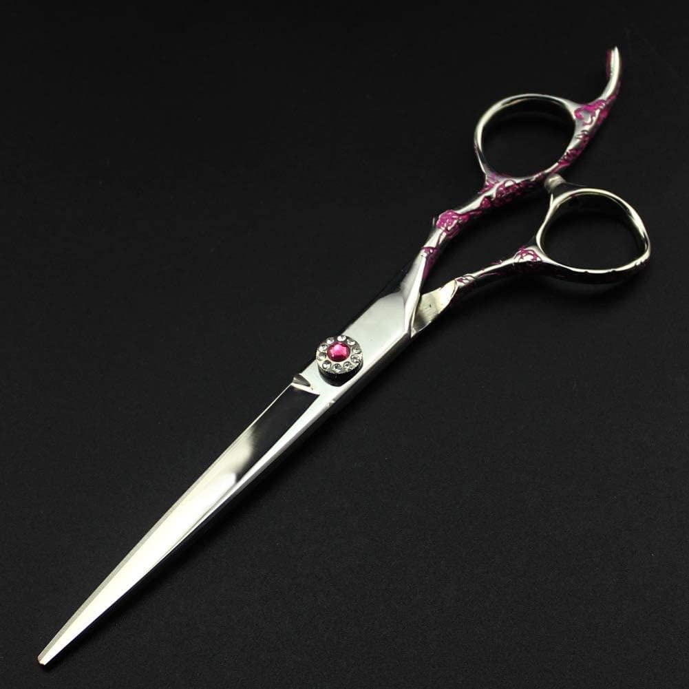 Tijeras de peluquería, Tijeras de peluquería y Tijeras de Adelgazamiento, Herramienta de diseño clásico de Peluquero y Uso Personal de Acero Inoxidable
