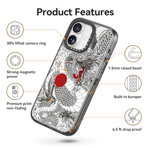 Coque iPhone 17 antichoc contre les chutes de 2 mètres MagSafe - 6