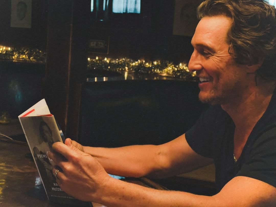 Poems & Prayers: Matthew McConaughey's brand new inspirational book