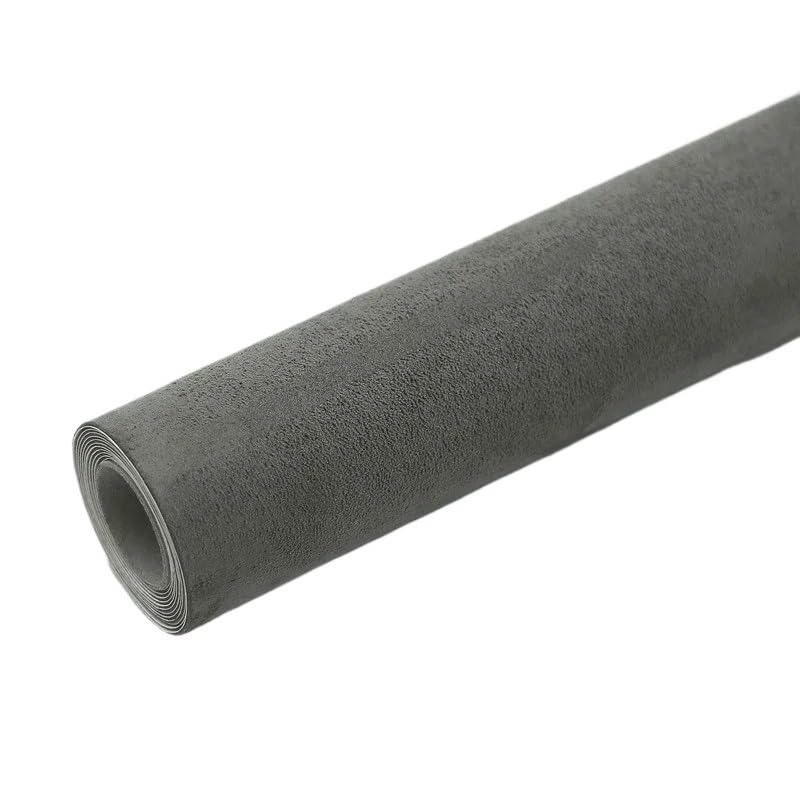 Tissu ciel de toit voiture pour rénovation intérieur de voiture et maison daim gris 40x150