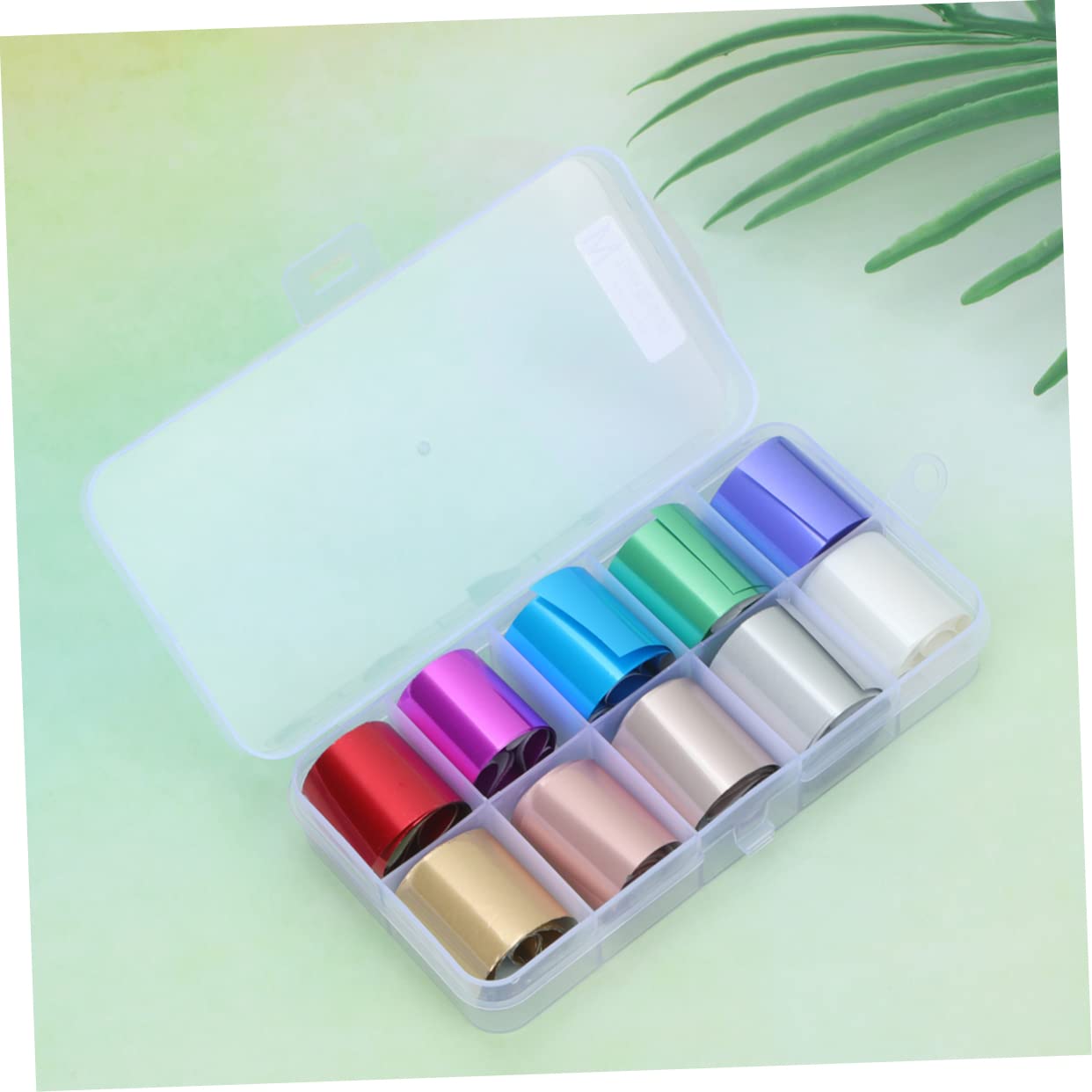 SHERCHPRY 2 Series Pegatinas De Transferencia De Foil Para Uñas Decoraciones Adhesivas De Para Manicura De Uñas Para Mujeres Juego 50 * 2