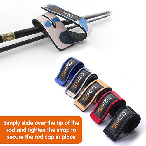 GoHZQ Angelrute Gürtel Elastische Gurte Halter Outdoor Supplies Einstellbar Dehnbare Angelrute Halterung Magic Band… – Bild 3