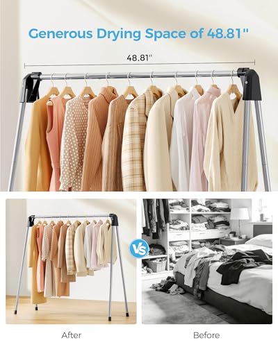 APEXCHASER Clothes Drying Rack - Laundry Rack for Efficient Air Drying, Collapsible Clothing Rack...