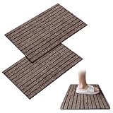 CHENGBAO 2 Piezas Tapete para Entrada de Casa,40 * 60 CM Tapete de Bienvenida Antideslizante,Alfombrillas Duraderas para...