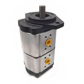 Hydraulic Gear Pump Replace KP30.31D0-A8K9-LMD Gear Pump 3339121250 One Input Double Output SANY Concrete Pump
