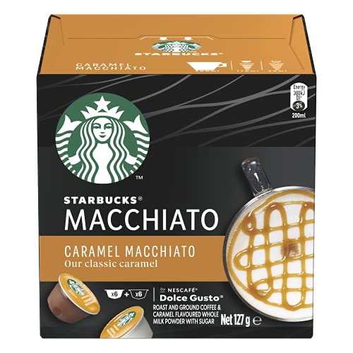 STARBUCKS Pack Variété White Cup by Nescafe Dolce Gusto 6 x 12 capsules (72 capsules) 0.76 kg - Image 6