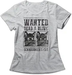 Camiseta Feminina Schrdinger's Cat