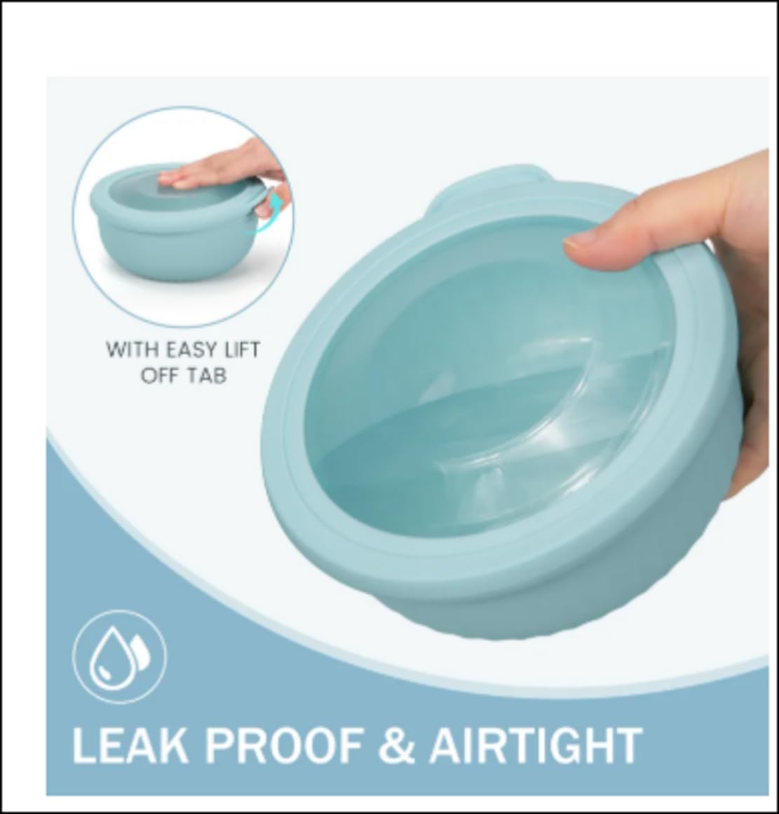 Mixing & Storage Bowl Set, 8-Piece – Blue