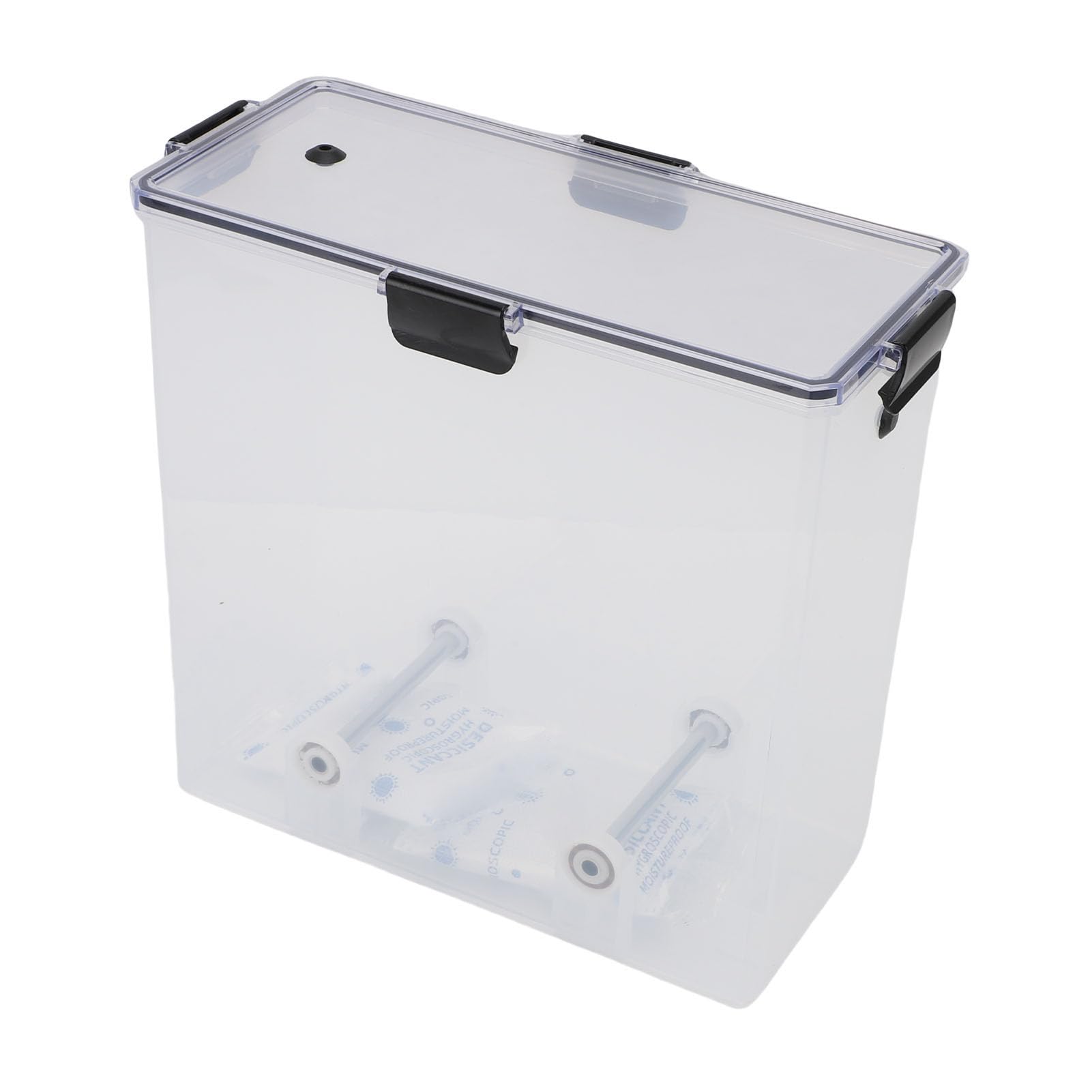 FTVOGUE 3D-Drucker-Filament-Trockenbox, ABS-Filament-Trocknerbox mit Rollspulenhalter, Hygrometer und Vakuumbeuteln, 10 X 5 X 9,33 Zoll, Zur Aufbewahrung von 3D-Druck-Filamenten