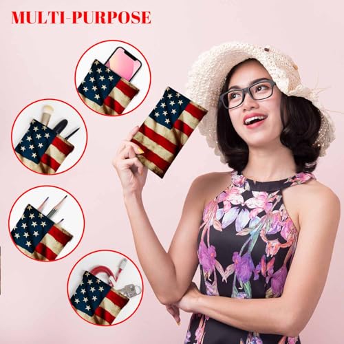 Image of Dragonfly Glasses Case Lightweight Glasses Cases PU Sunglass Organizer Eyeglasses Case Glasses Cases For Men Women