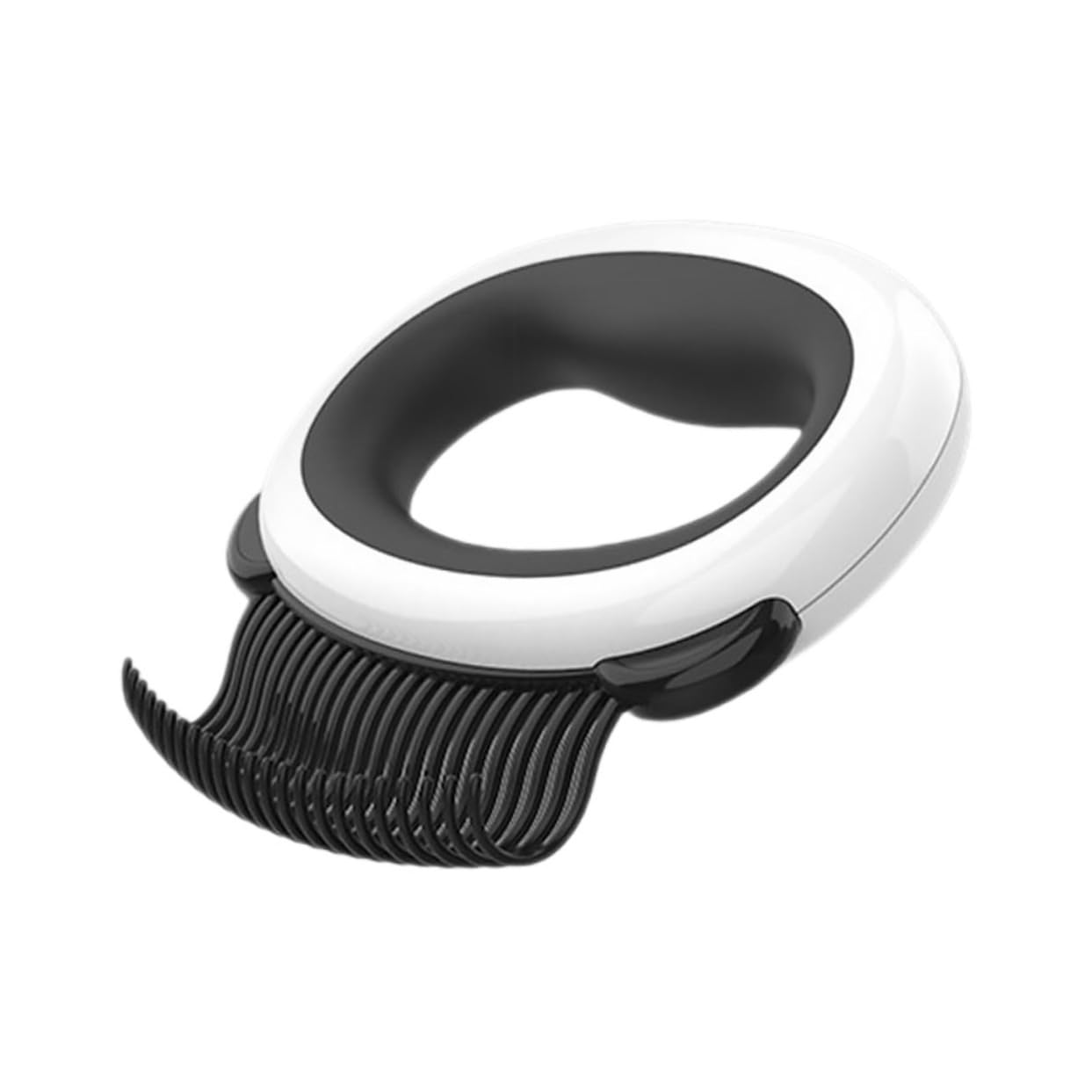 Toddmomy Cat Grooming Comb Soft Tooth Pet Brush for Cats Efficient Hair Removal Tool Convenient Kitten Cleaning Comb for Tangled Fur and Dander