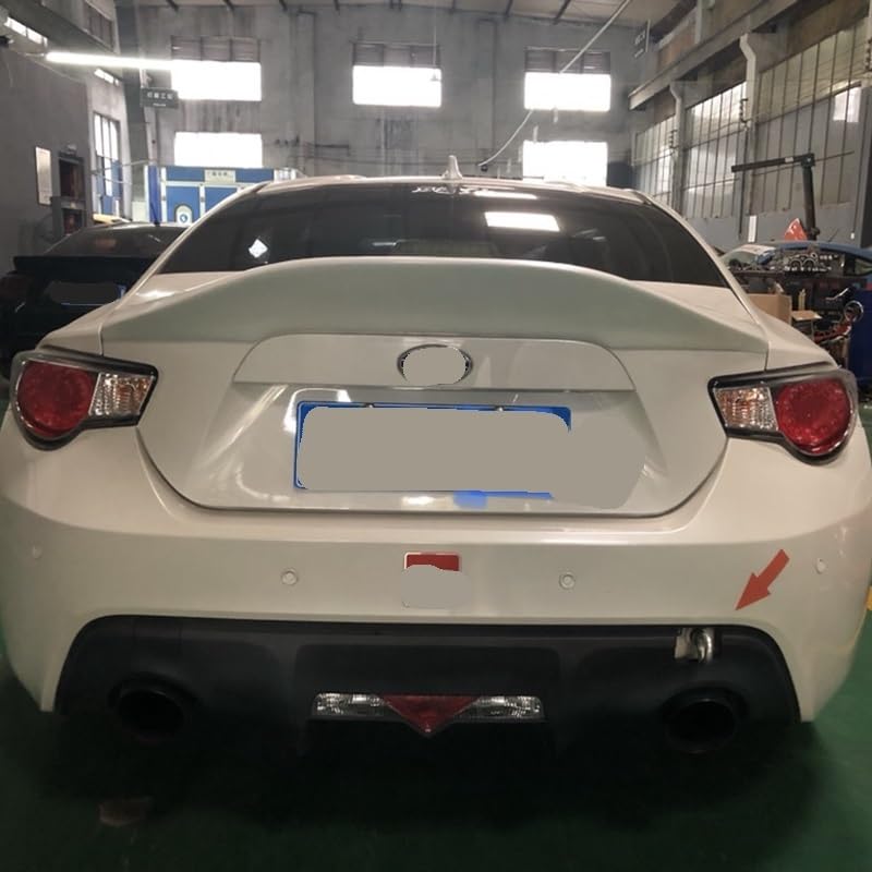 Becquets de lèvre coffre aile pour GT86 finition premium aileron voiture 2014