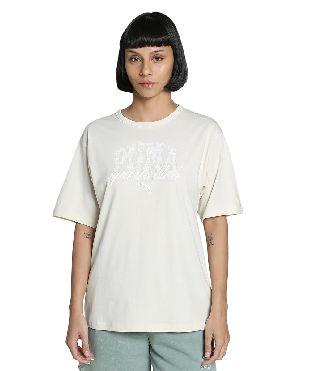 Puma Womens CLASS Relaxed Tee,Alpine Snow, S (68503187)-picture-27