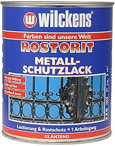 Wilckens Rostorit Metall-Schutzlack Silber 750 ml