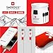 SKROSS Universal Travel Plug with USB and USB C, 1.302962, White