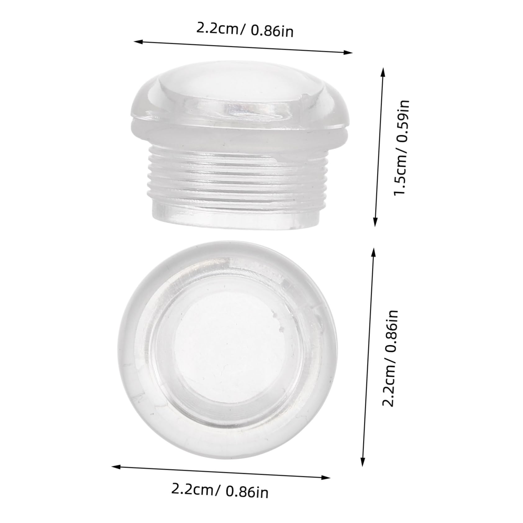 Cabilock Metallic Soap Dispenser Parts Replacement Covers for Wall-Mounted Soap Dispensers