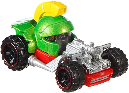Vehículo Looney Tunes Marvin The Martian Hot Wheels miniatura 3