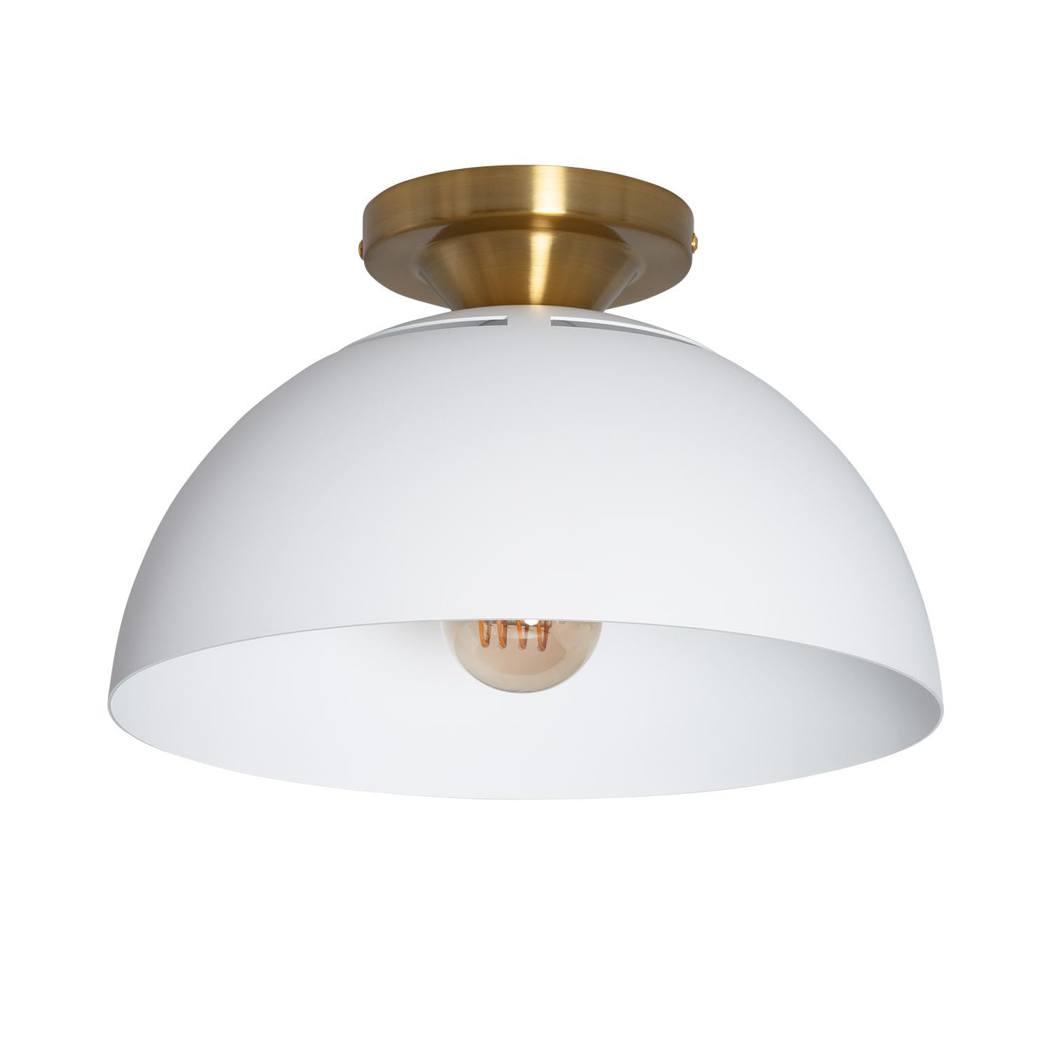 LEDKIA Deckenleuchte Aleya – Schwarz, Metall, Ø40 Cm, Für E27 Birnen (nicht Inkl.)